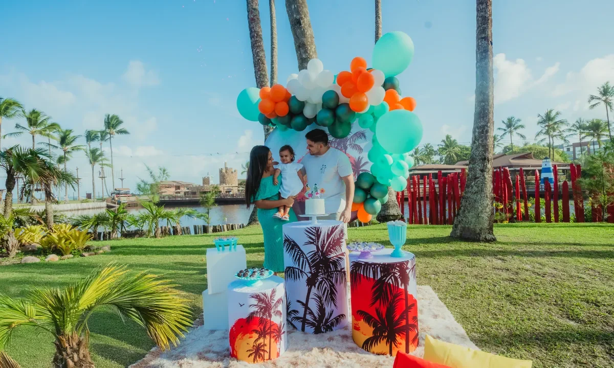Aniversário no Resort Cana Brava na Bahia